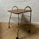 Vintage rolling saddle