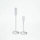 Ensemble de candélabres en métal, design danois, années 1970, fabriqué au Danemark.