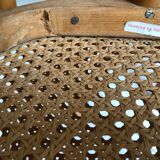 Paire de chaises bistrot cannées Thonet