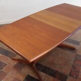 Table dining teak with extensions, Denmark 1960's