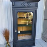 Glass dresser with drawer