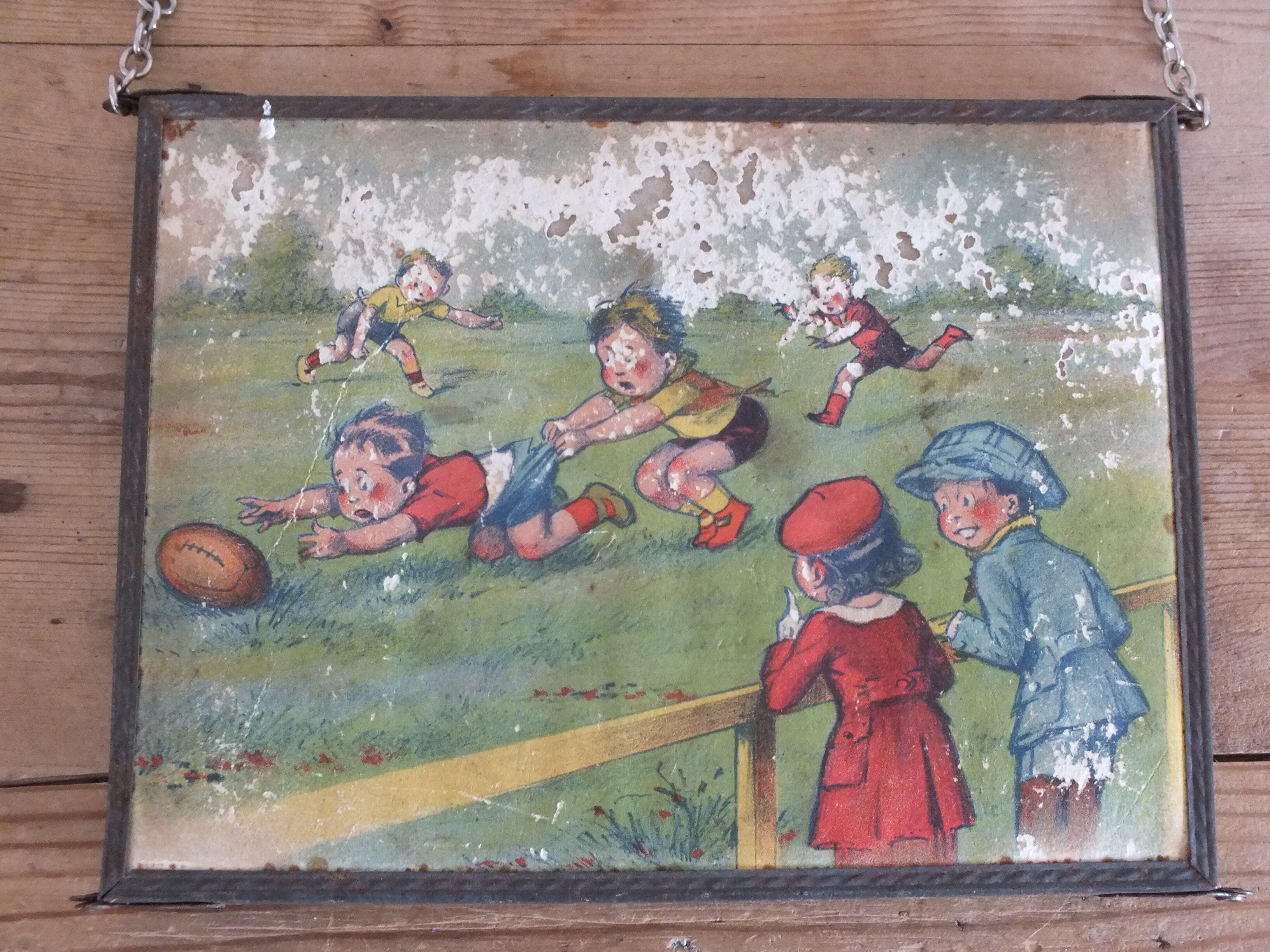 Triptych mirror 42x15cm