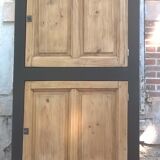 Buffet patine noirs et vert