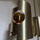 Lustre/suspension space age vintage 1970 alu brosse doree