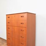 Mid-century danish teak chest of drawers, 1960