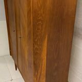 Vintage wardrobe with compass feet