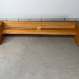 Charlotte Perriand bench for Les Arcs