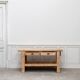 Old pine workbench completely stripped, 1940