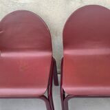 6 chairs by Gae Aulenti for Knoll