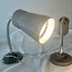 Pair of cogit workshop lamps