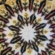 Aubusson tapestry "Dawn" in pure wool by Jean Claude Bissery
