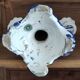 Delft swallow earthenware candlestick early 20th century