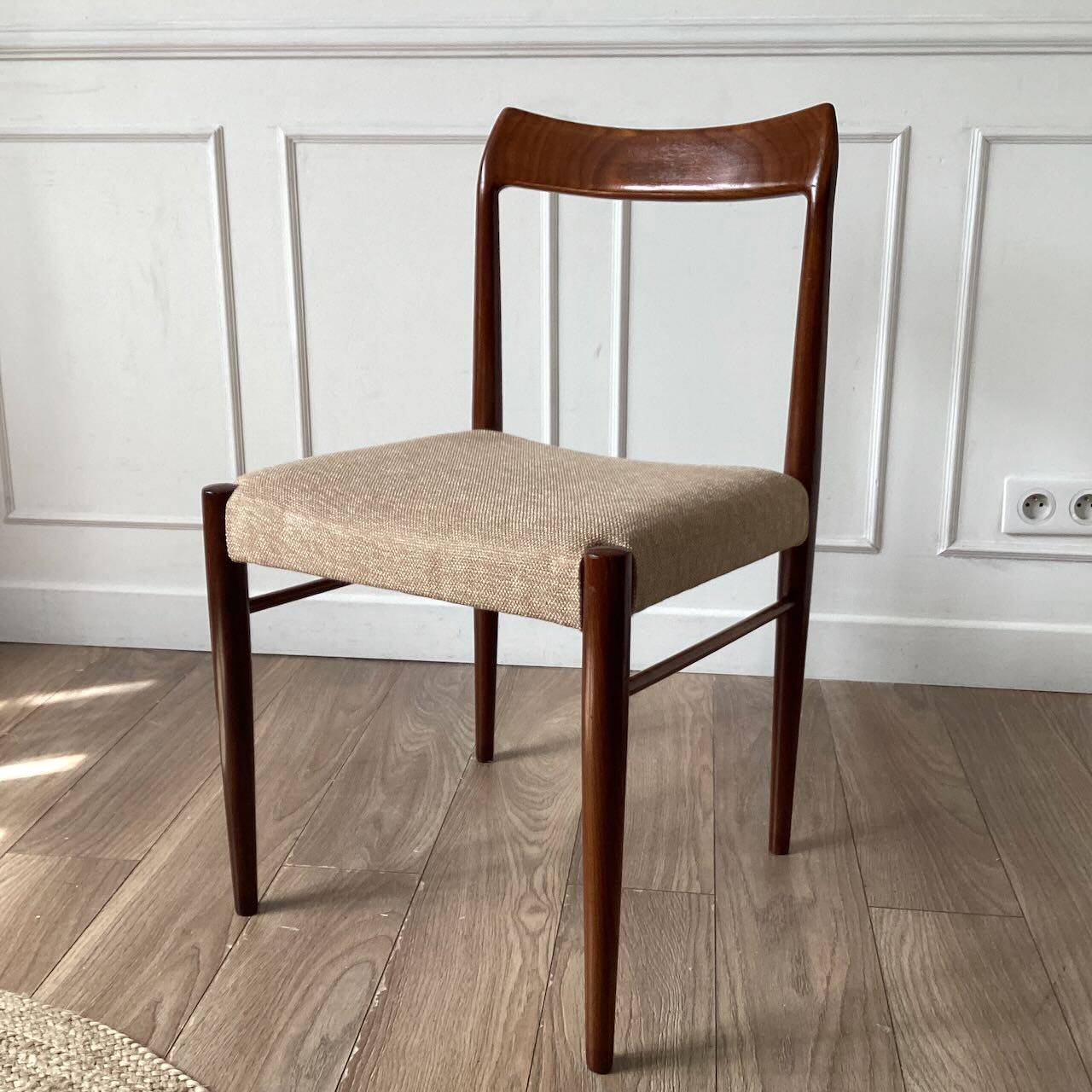 Scandinavian teak chair