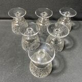 Porto glass Baccarat Lulli art deco service