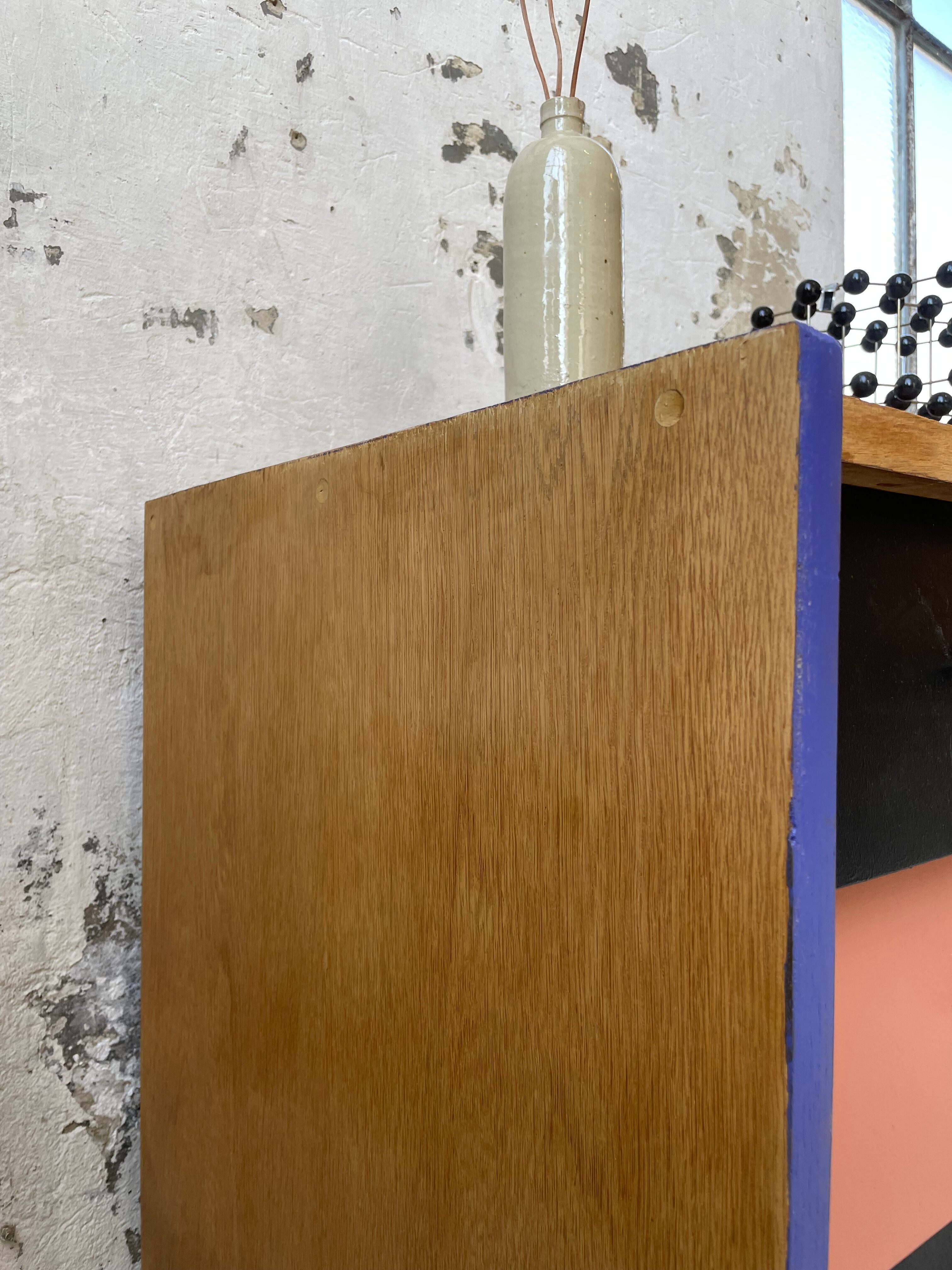 Meuble commode colorée années 60