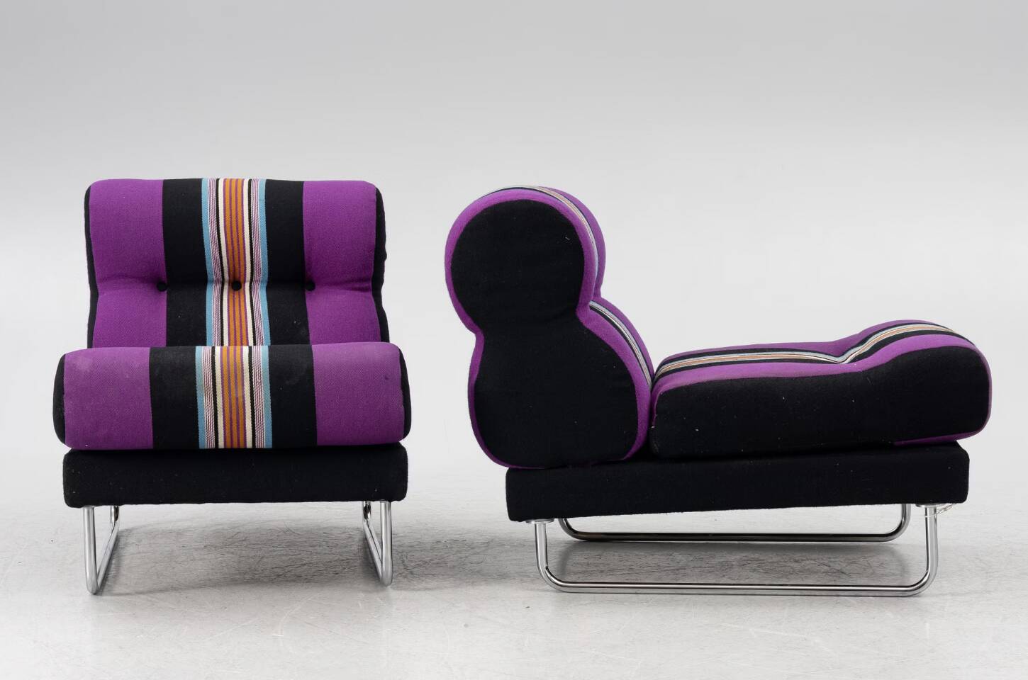 'Bossanova' armchair pair by Jan-Eric Bengtsson