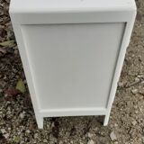 Chest of drawers 3 drawers feet compass year 50 vintage white