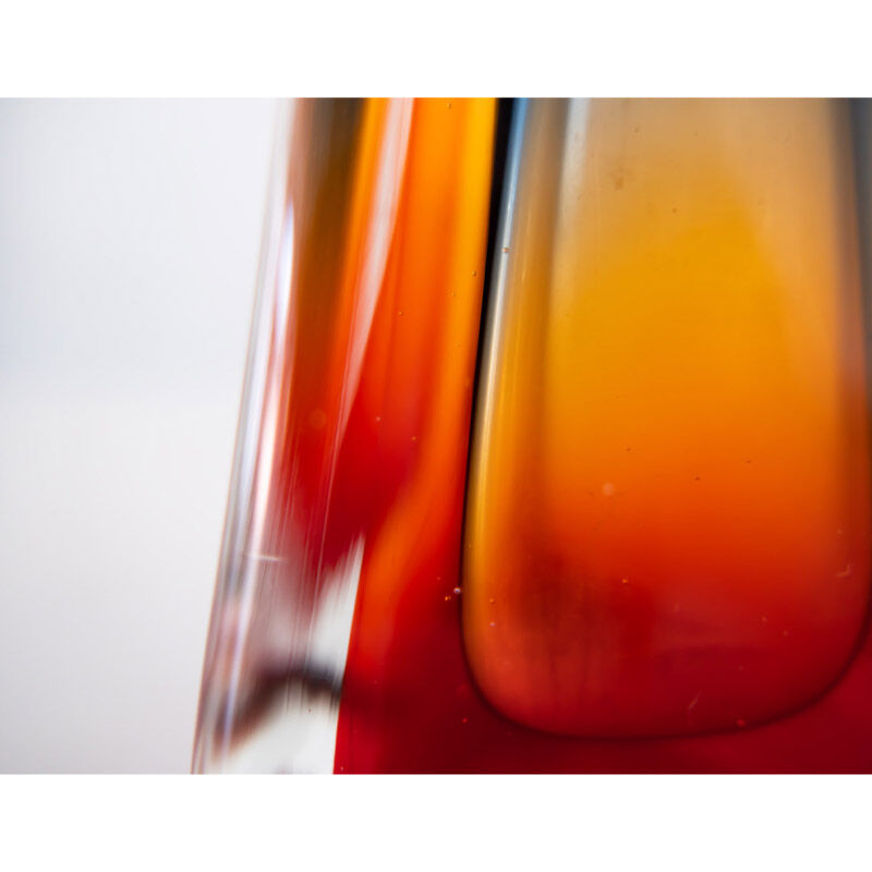 Murano glass vase, Italy 1960s