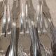 7 silver-plated metal snail forks by Christofle Vendôme