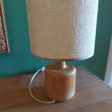 VINTAGE WOODEN TABLE LAMP