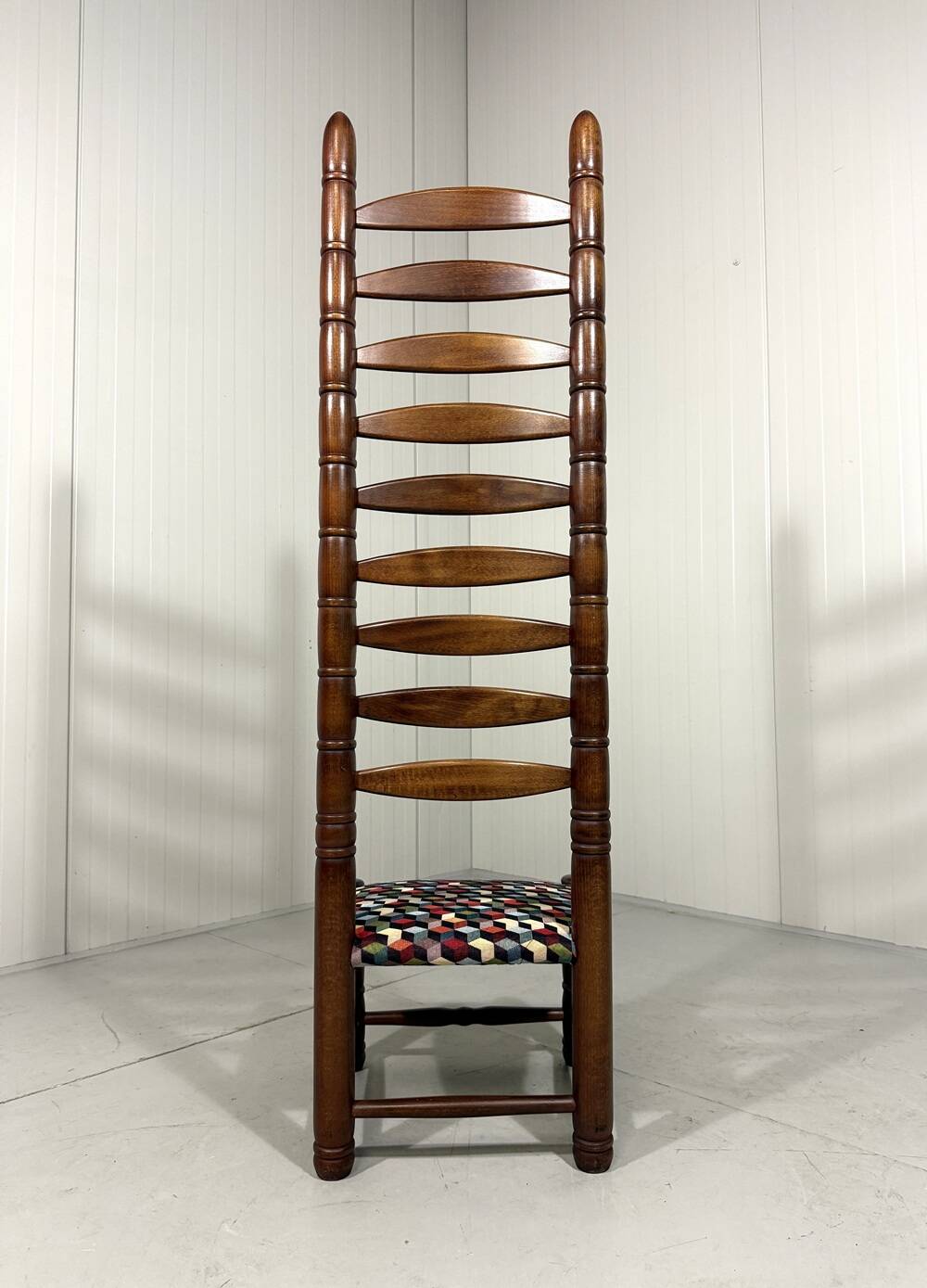 High back ladder chair 1970’s