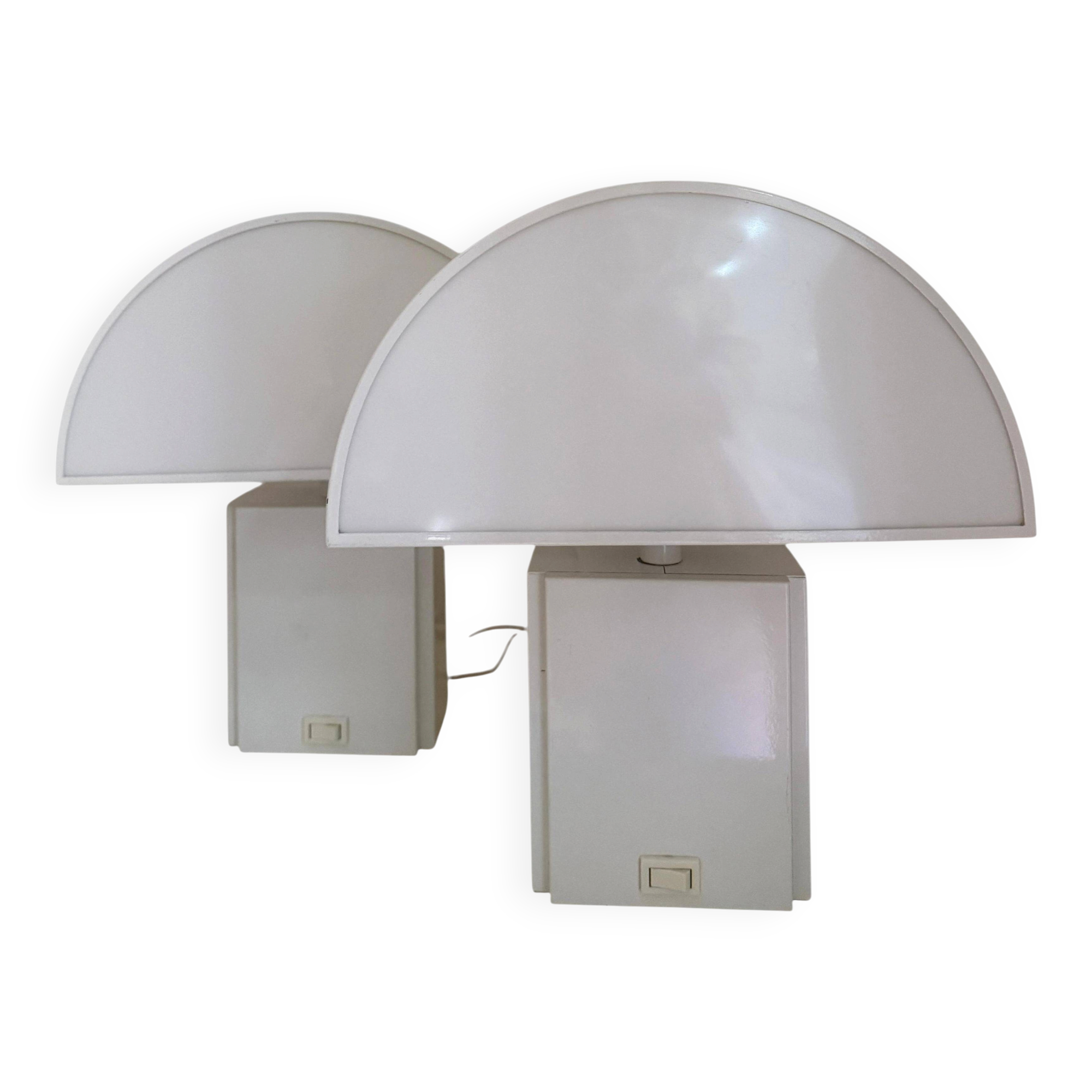 Pair of "Olympe" lamps by Harvey Guzzini for ED