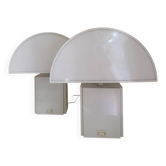 Pair of "Olympe" lamps by Harvey Guzzini for ED