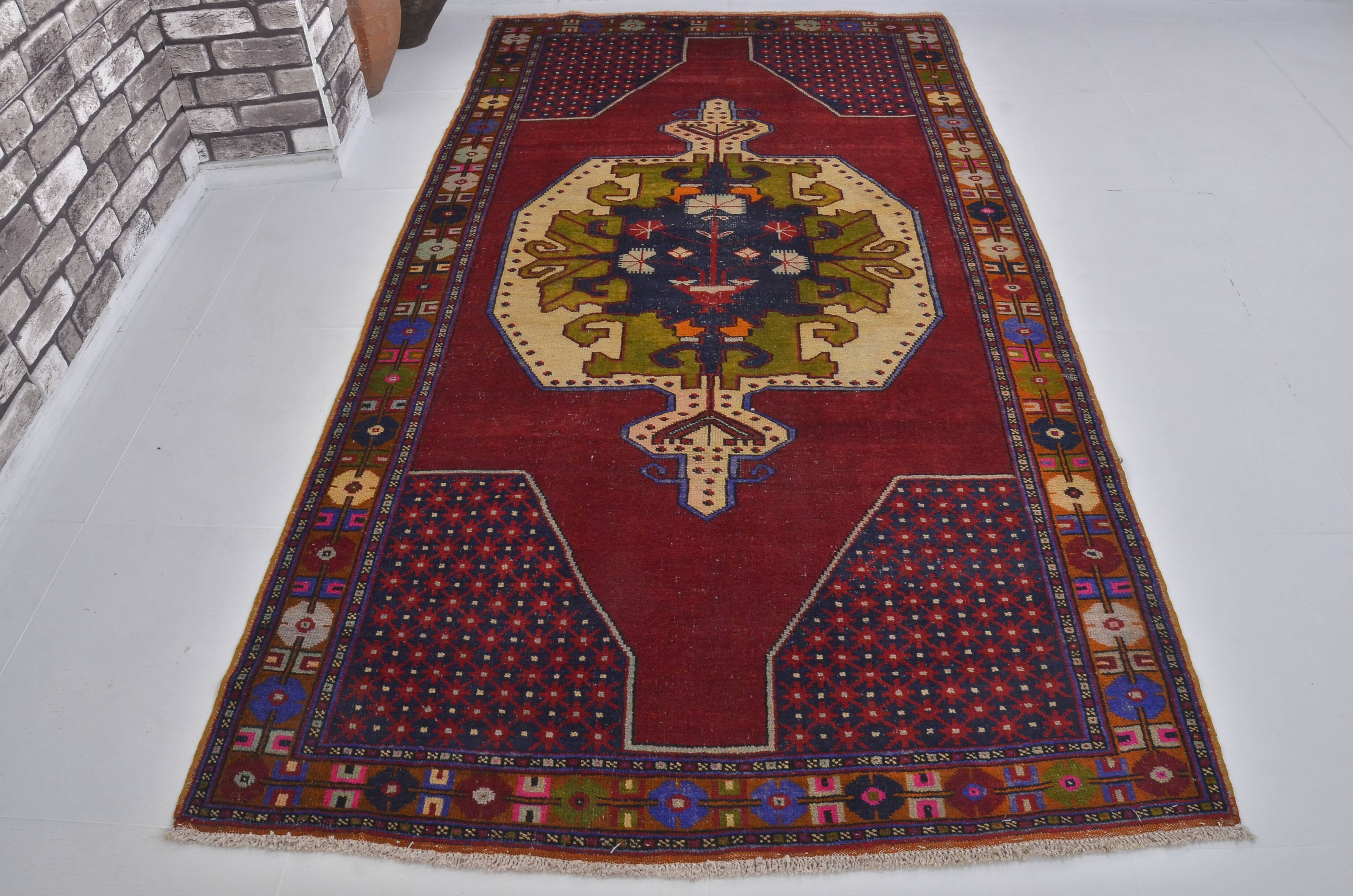 Oushak Vintage Anatolian Carpet sku a15