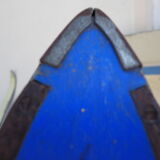 Former 1960s wooden ski pair - Cabanon