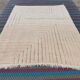 Handmade pure wool rug, size 150/250 cm.