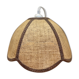 Rattan flower hanging lamp