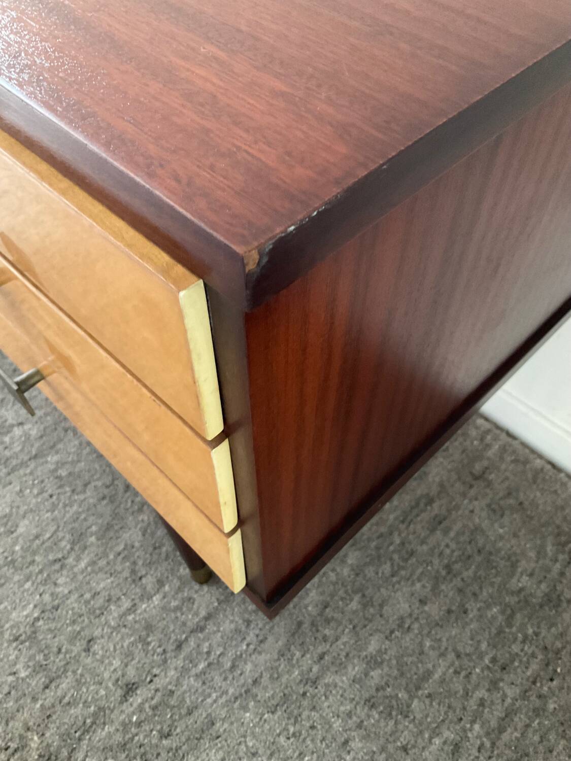 Vintage teak TV cabinet sideboard from the 60s and 70s