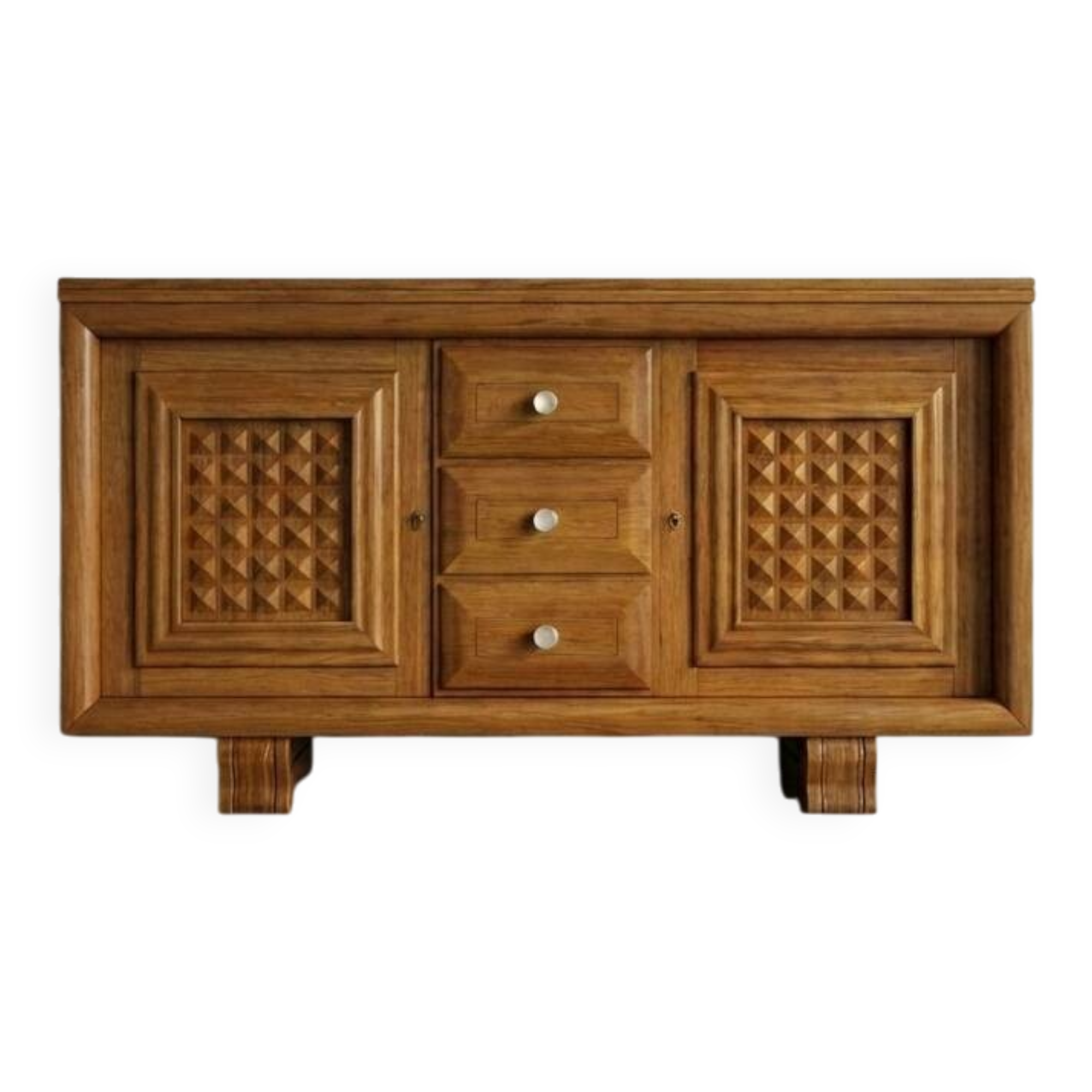 Sculptural buffet in the style of Charles Dudouyt.