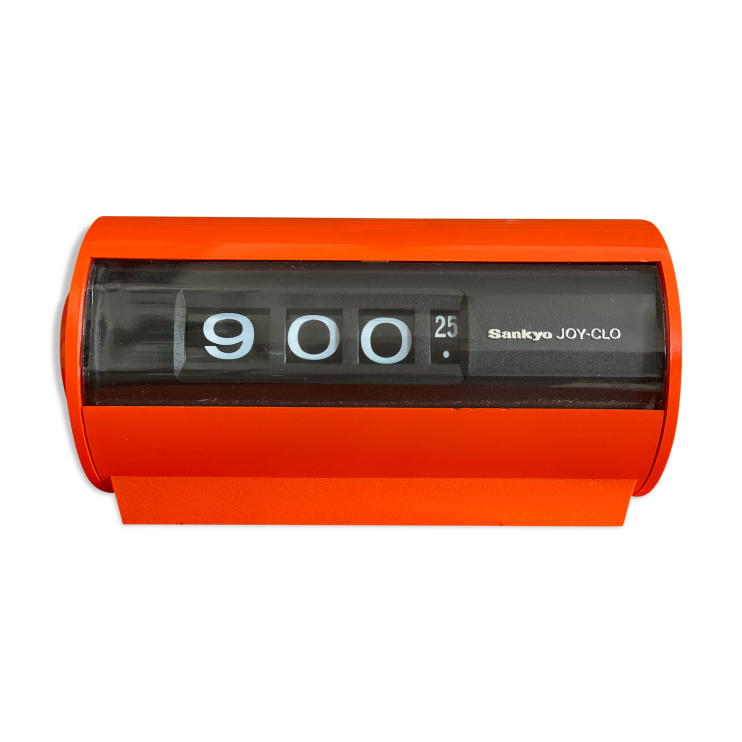 Vintage alarm clock sankyo orange