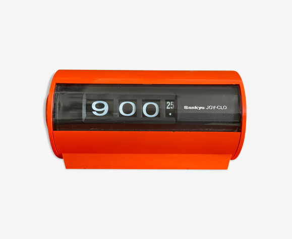Réveil vintage sankyo orange