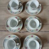 6 tasses + soupes anciennes/ années 50