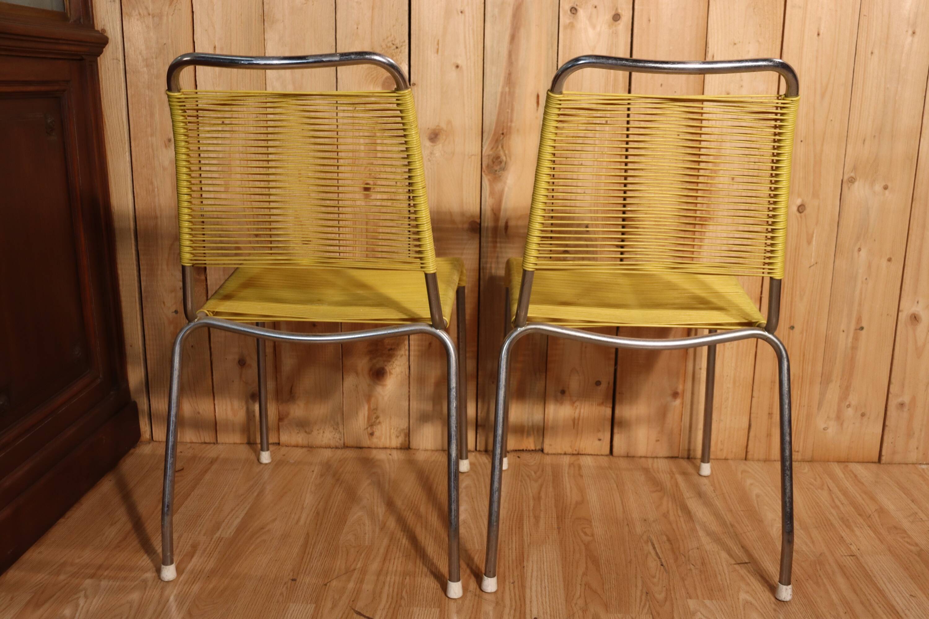 Pair of vintage Altorfer garden chairs