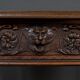 Small walnut desk, Henri II style – late 19th century