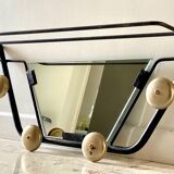 Portemanteau acier vintage annees 60