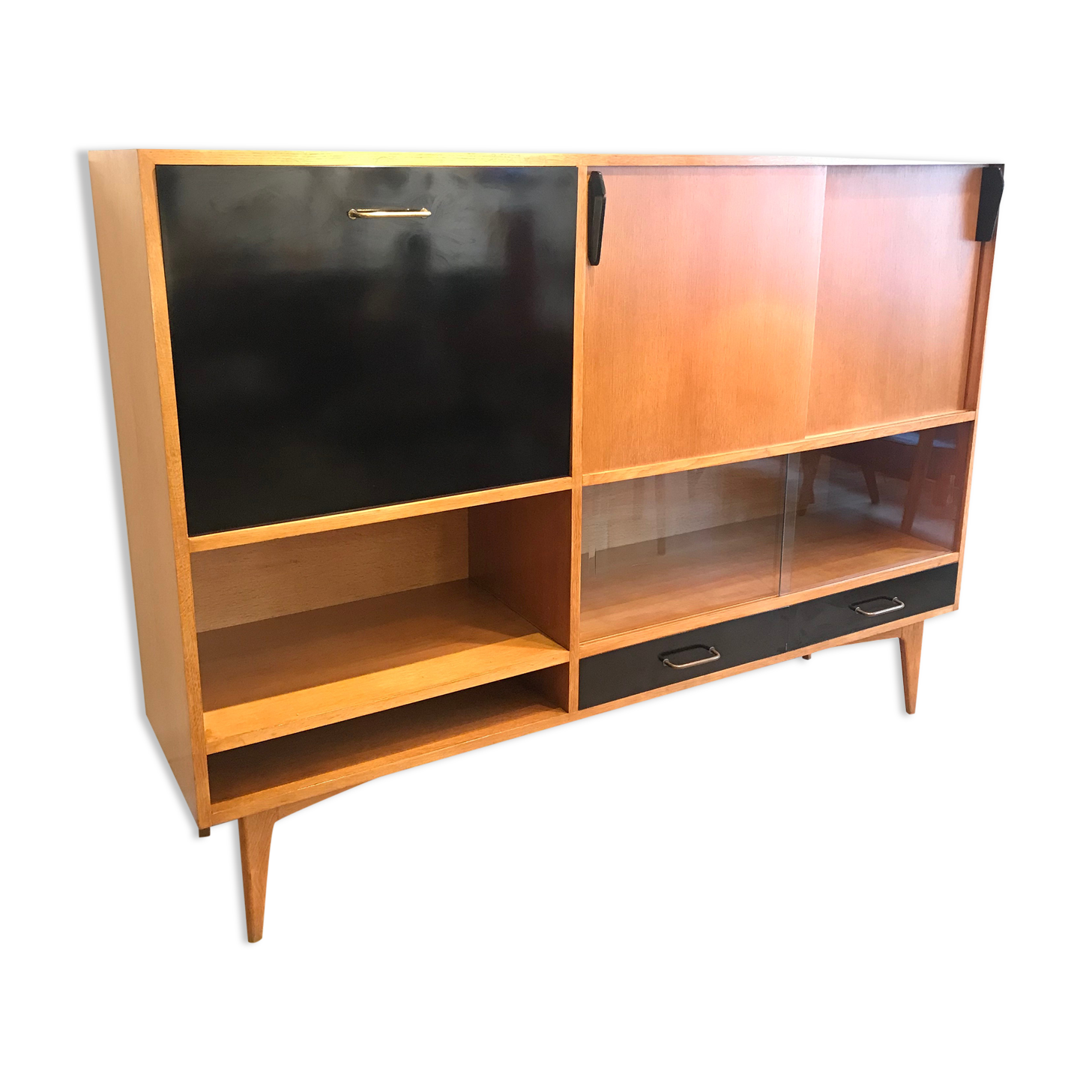 Buffet Bar vintage secretary of Charles Ramos France 1960
