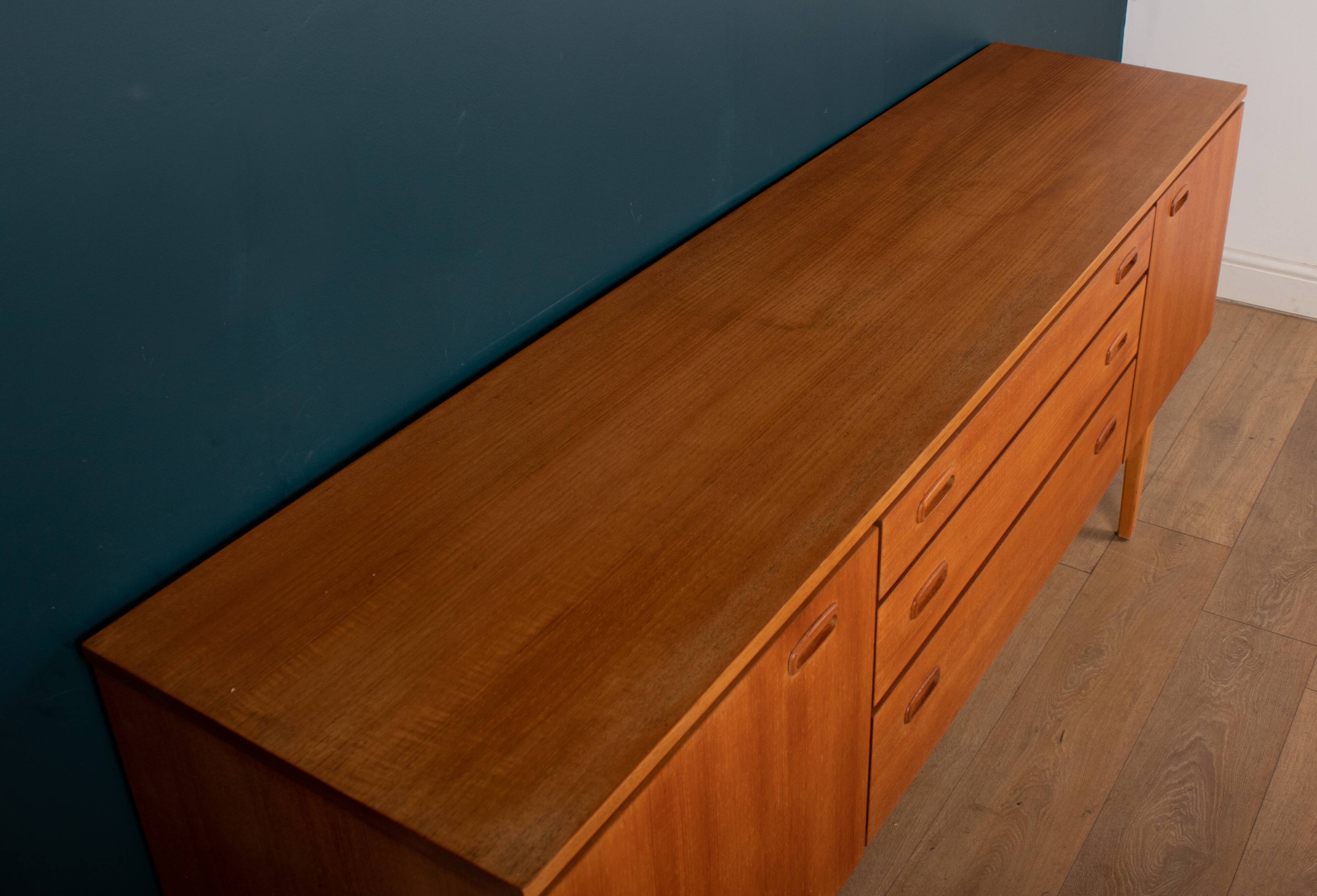 Retro Teak 1960s Sideboard By Nathan