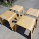 Set of 4 Benjamin stools - by Lisa Norinder for Ikea - 1990s/2000s
