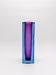 Murano Sommerso Vase Blue Purple Mandruzzato 20th Century - 27cm 3kg