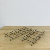 11 vintage metal knife holders