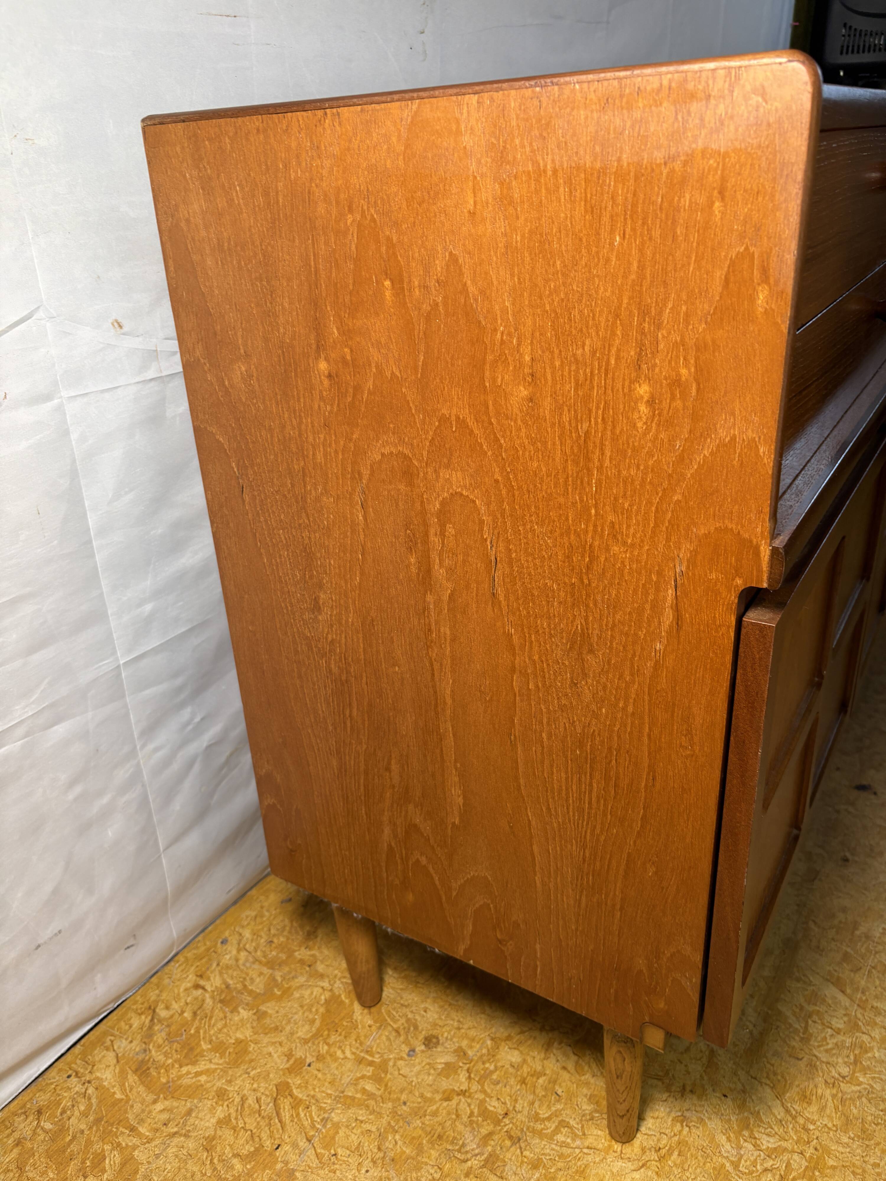Mid Century Retro Vintage Teak Sideboard by Nathan 1960–1970 English Qualit
