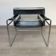 Fauteuil Wassily de Marcel Breuer année 1980