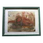Lithographie 1/10 signée Bernard Ledein, 1986