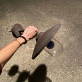 Industrial swan neck wall light