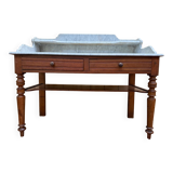 Grande table de toilette ou coiffeuse Louis Philippe