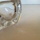 Ashtray star empty crystal pocket daum France